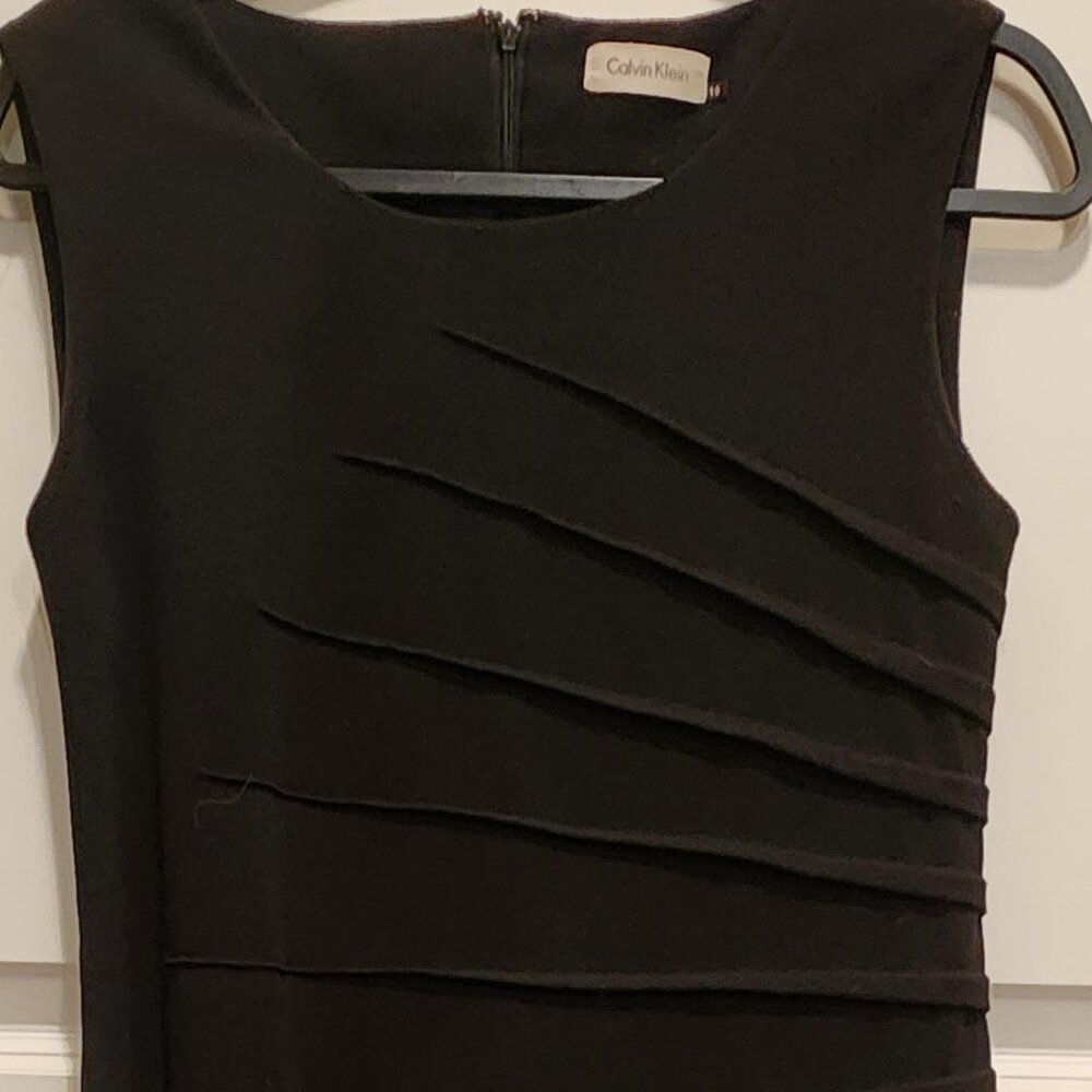 Calvin Kelin Sunburst Dress